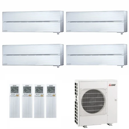 Mitsubishi Cuatro Split 9+9+12+12 Btu Blanco Perla MXZ-4F80VF4