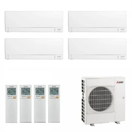 Aire acondicionado Mitsubishi Cuatro 5+5+7+7 Blanco AY MXZ-4F72VF4