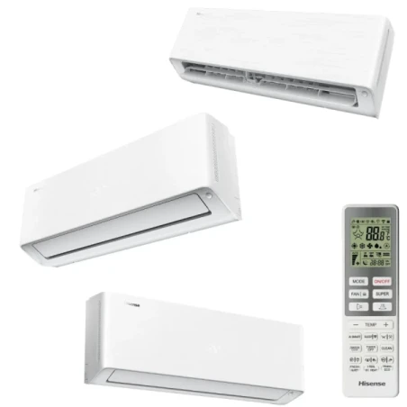 Hisense Dual Split 9+12 Btu Energy PRO X Blanco 3AMW62U4RJC