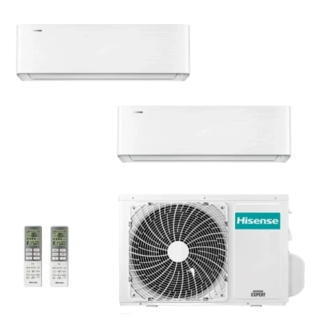 Hisense Dual Split 12+12 Btu Energy PRO X Blanco 3AMW72U4RJC