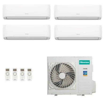 Hisense Cuatro Split 9+12+12+18 Hi Comfort Blanco 5AMW125U4RTA
