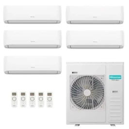 Hisense Cinco Split 9+9+9+12+12 Hi Comfort Blanco 5AMW125U4RTA