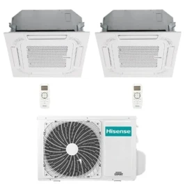 Hisense Dual Split 9+12 Btu 60x60  3AMW62U4RJC