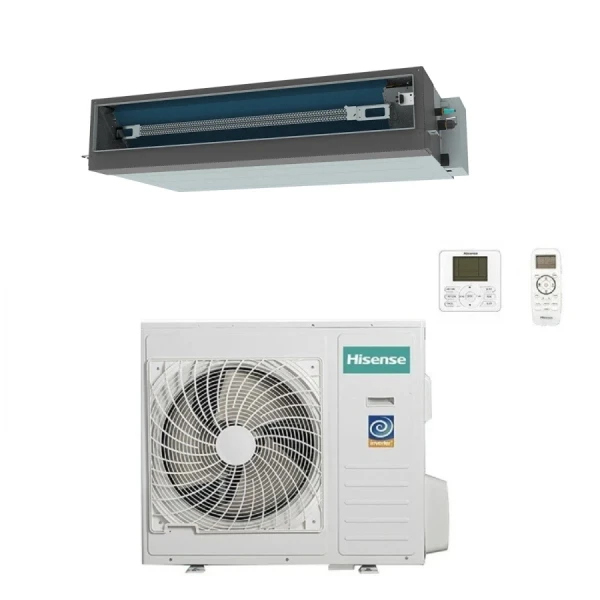 Hisense Mono Split 40800 Btu Canalizado AUD125UX4REH8 AUW125U6RN8-T