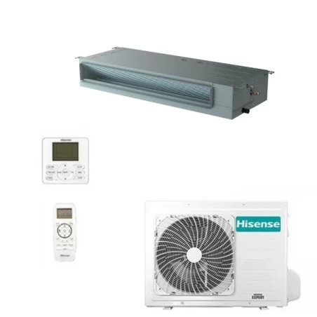 Hisense Mono Split 18000 Btu Canalizado ADT52UX4RCL8 AUW52U4RJ8