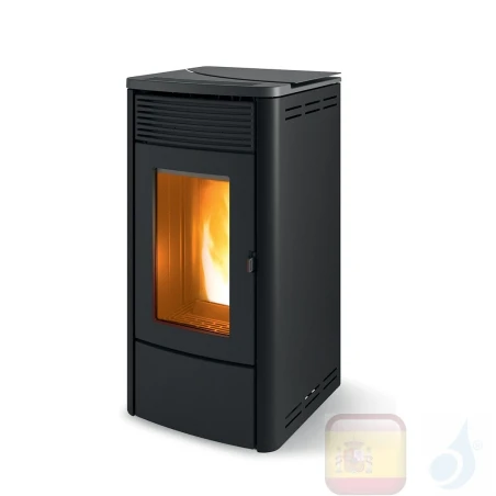 Estufa de pellets MCZ 6.3 kW Tecla Air 6 M1 metal Negro 7119017