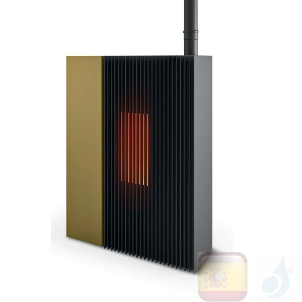 Estufa de pellets MCZ 7.8 kW Reflex Comfort Air 8 UP! M1 metal Oro
