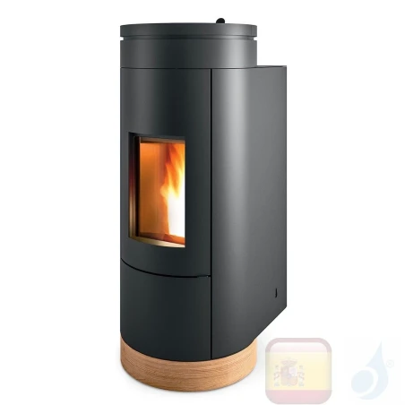 Estufa de pellets MCZ 8.1 kW Wall Angle Air 8 M1 metal Madera 7119037