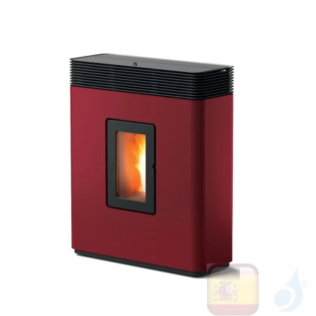 Estufa de pellets MCZ 13.8 kW Philo Comfort Air 14 UP! M1 Bordeaux