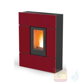 Estufa de pellets MCZ 7.8 kW Ray Comfort Air 8 UP! M1 metal Bordeaux