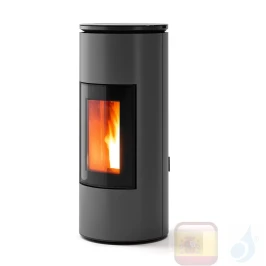 Estufa de pellets MCZ 8.1 kW Mood Comfort Air 9 UP! M1 metal Plata