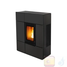 Estufa de pellets MCZ 11.9 kW Stream Comfort Air 12 M1 metal Negro