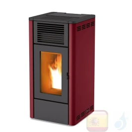 Estufa de pellets MCZ 8.0 kW Giò Air 8 S1 Bordeaux