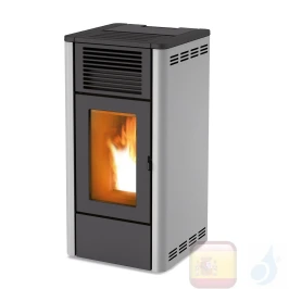 Estufa de pellets MCZ 8.0 kW Giò Air 8 S1 Plata
