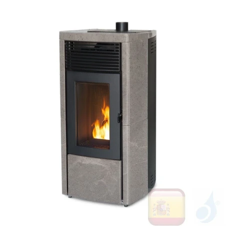 Estufa termo de pellets MCZ 11.9 kW Star Hydromatic 12 M1 Roca