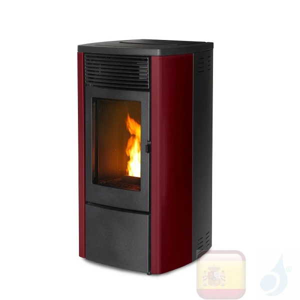 Estufa de pellets MCZ 8.1 kW Ego Air 8 M1 Bordeaux