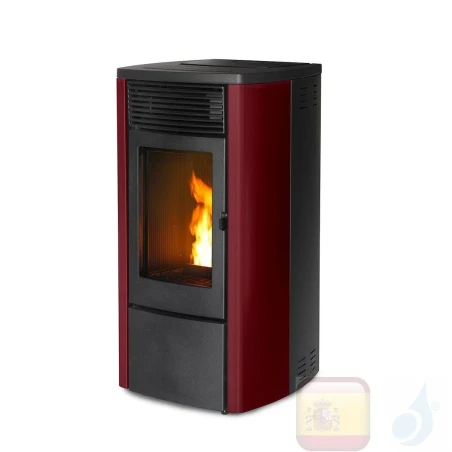 Estufa de pellets MCZ 8.1 kW Ego Air 8 UP! M1 Bordeaux