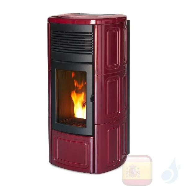 Estufa de pellets MCZ 10.0 kW Suite Air 10 UP! M1 Bordeaux