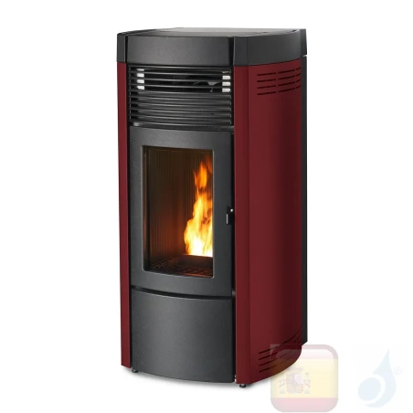 Estufa de pellets MCZ 11.9 kW Musa Comfort Air 12 M1 Bordeaux