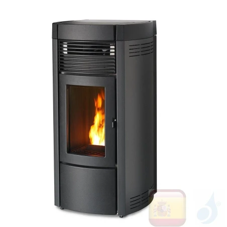 Estufa de pellets MCZ 13.9 kW Musa Comfort Air 14 M1 Negro