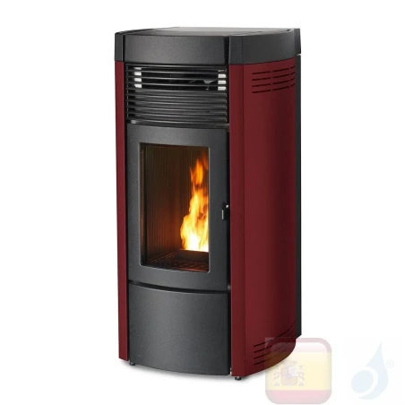 Estufa de pellets MCZ 13.9 kW Musa Comfort Air 14 M1 Bordeaux