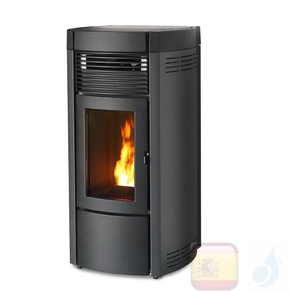 Estufa de pellets MCZ 13.9 kW Musa Comfort Air 14 UP! M1 Negro