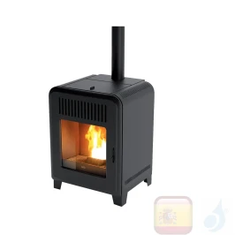 Estufa de pellets MCZ 8.0 kW Cute Air 8 M1 Negro