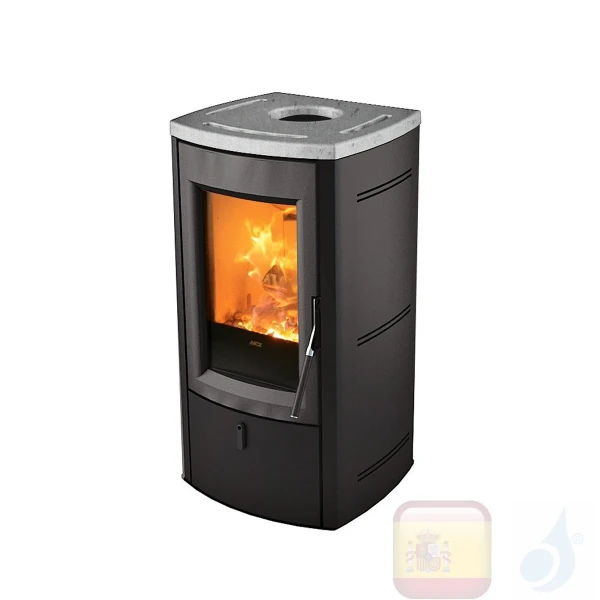 Estufa de leña MCZ 7.0 kW Nogal  Roca
