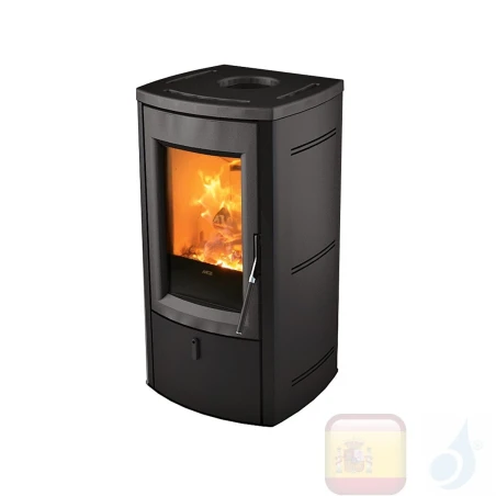 Estufa de leña MCZ 7.0 kW Nogal  Negro