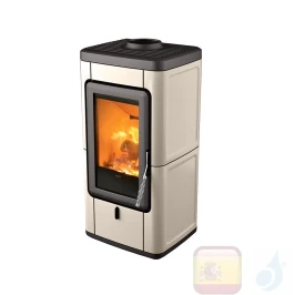 Estufa de leña MCZ 7.0 kW Veld  Gris cálido