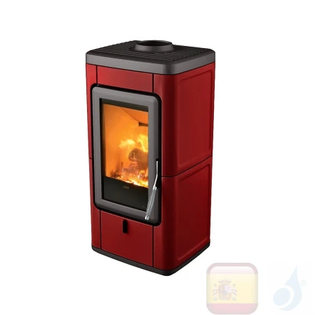 Estufa de leña MCZ 7.0 kW Veld  Bordeaux
