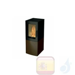 Estufa de pellets Ravelli 6.5 kW Alfa S metal Bronce