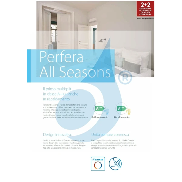 Aire acondicionado Daikin Dual Split CTXM15A FTXM35A 2MXM40A9 Perfera