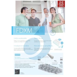 Daikin Cuatro Split 9+9+9+18 FDXM-F9 BRC1H52 4MXM80A9 2