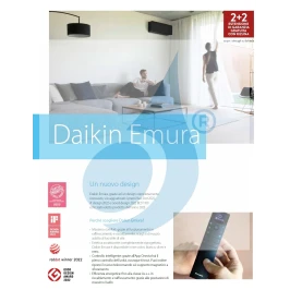 Aire acondicionado Daikin Tres Split 7+12+12 Emura Blanco 3MXM68A9 2