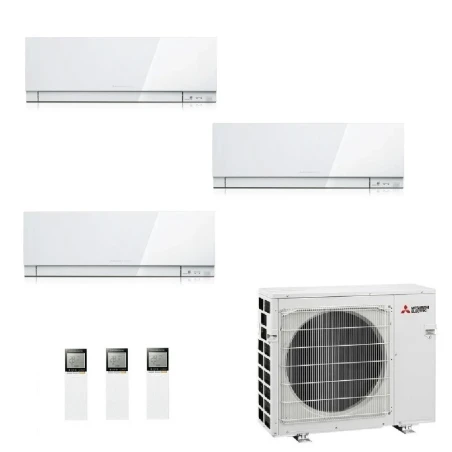 Aire acondicionado Mitsubishi Tres Split 5+7+9 Blanco MXZ-3F54VF4
