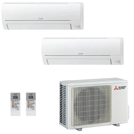 Aire acondicionado Mitsubishi Dual Split 9+9 Btu Blanco MXZ-2HA50VF2