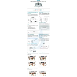Aire acondicionado Mitsubishi Mono Split 9 Btu Cassette SLZ-M 2