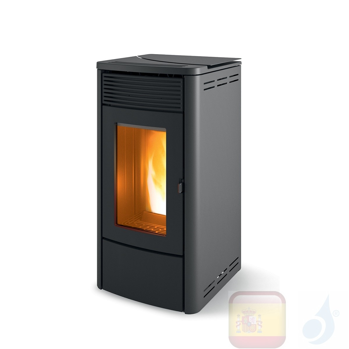 Estufa de pellets MCZ 6.3 kW Tecla Air 6 M1 metal Plata 7119017