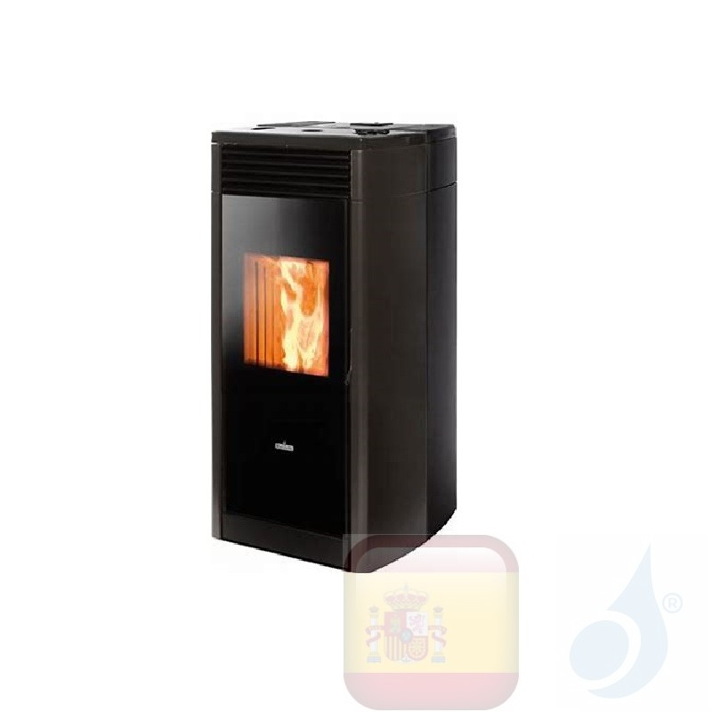 Estufa de pellets Ravelli 10 kW RV 100 cerámico Antracita