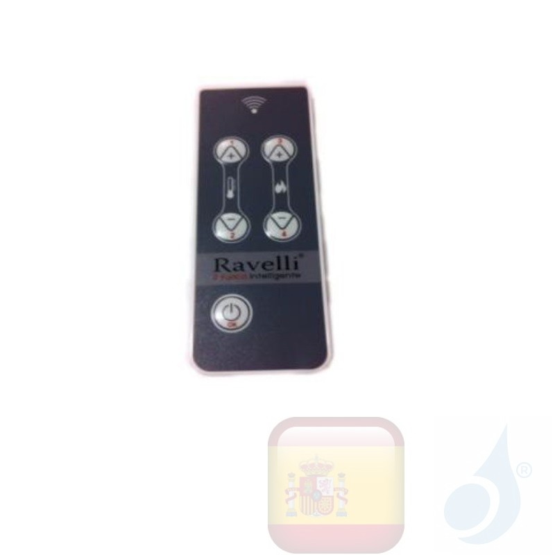 Mando a distancia RDS de 5 botones Ravelli compatible con Modell R 70